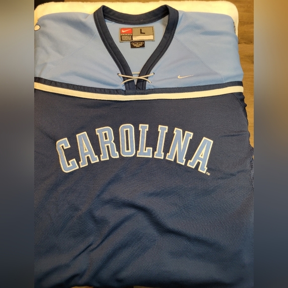 Nike Other - Nike Carolina Tarheel Hockey Style Jersey-Size: Large